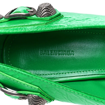 Balenciaga Agneau Arena Cagole 90mm Pumps 38 Vivid Green 7 of 9