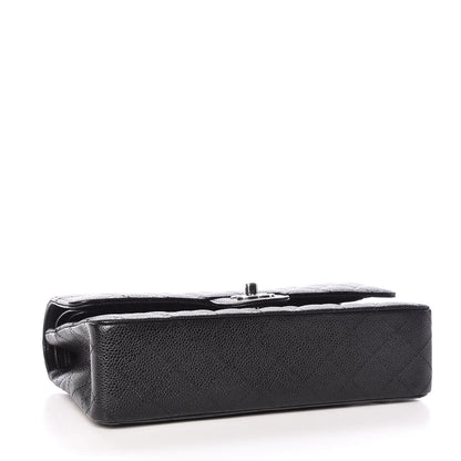 Chanel Caviar Quilted Medium Double Flap Black 5 of 11