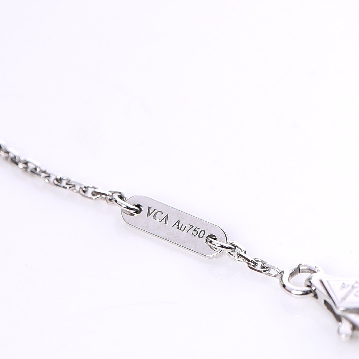 18K White Gold Turquoise Sweet Alhambra Butterfly Bracelet