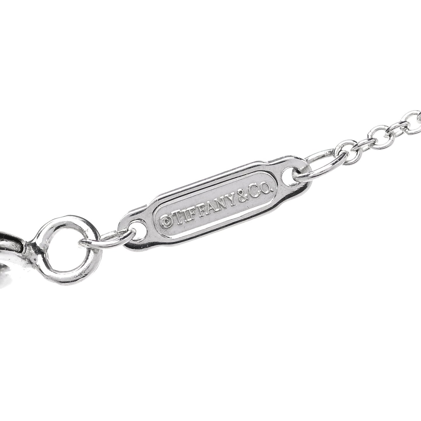 Sterling Silver Small T Smile Pendant Necklace