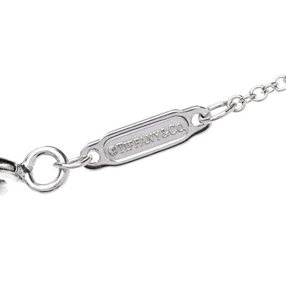 Tiffany Sterling Silver Small T Smile Pendant Necklace 5 of 6