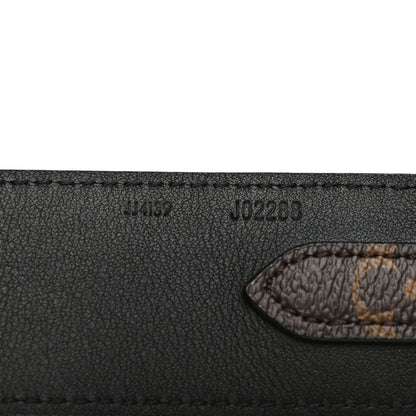 Louis Vuitton Monogram Bandouliere Shoulder Strap Black 4 of 4