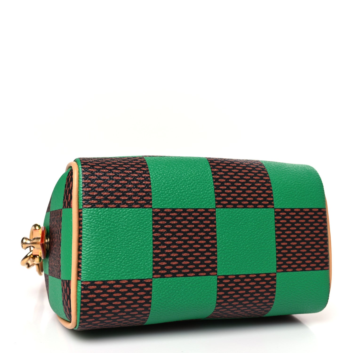 Louis Vuitton Damier Pop Speedy Bandouliere 18 Green 4 of 9