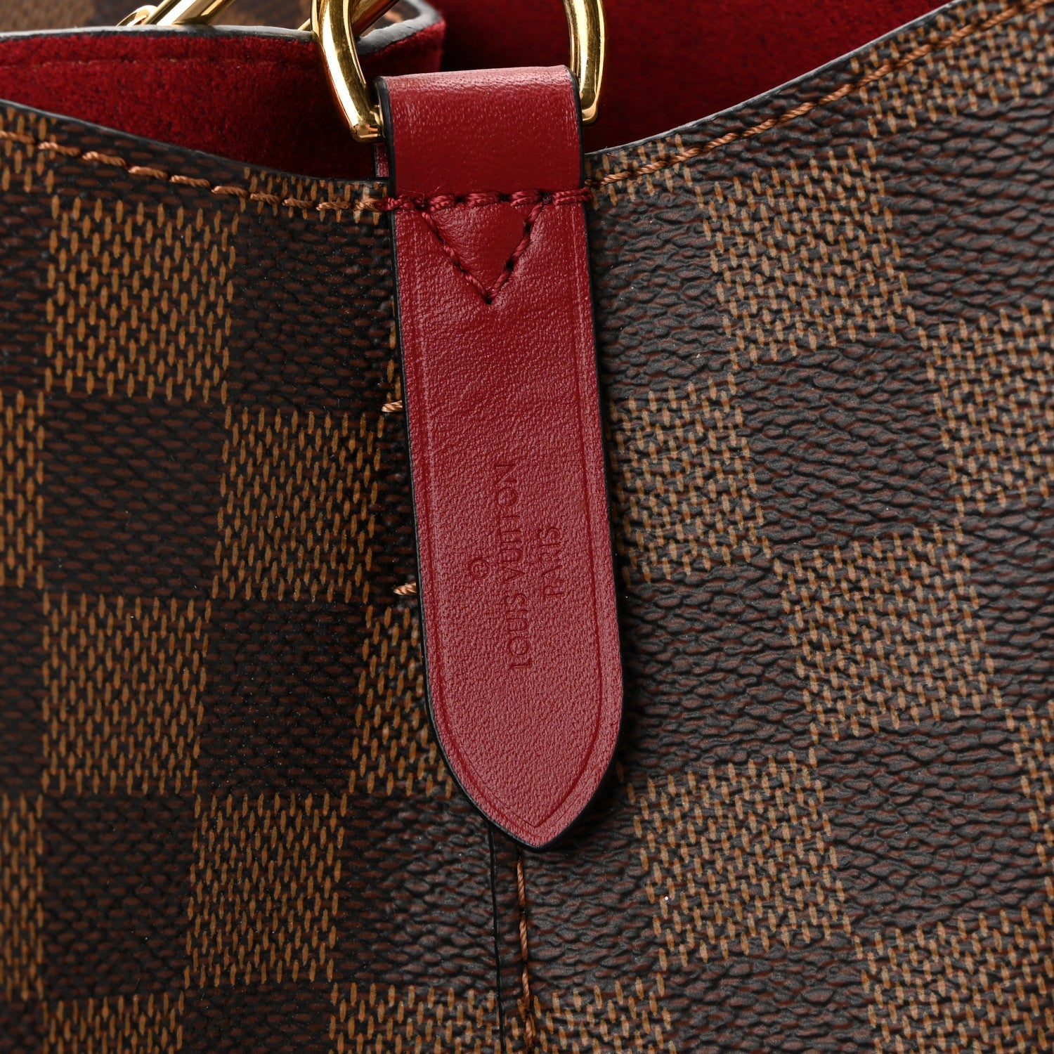 Louis Vuitton Damier Ebene Neonoe MM Cherry Berry 6 of 10