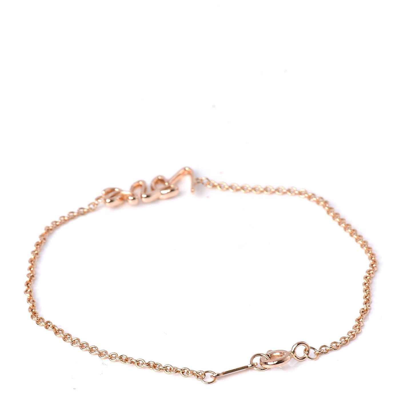 18K Rose Gold Paloma Picasso Graffiti Love Bracelet