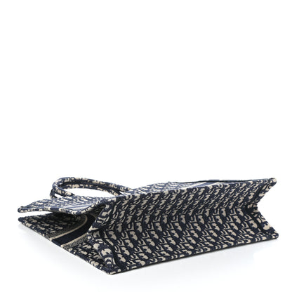Christian Dior Oblique Book Tote Blue Multicolor 4 of 9