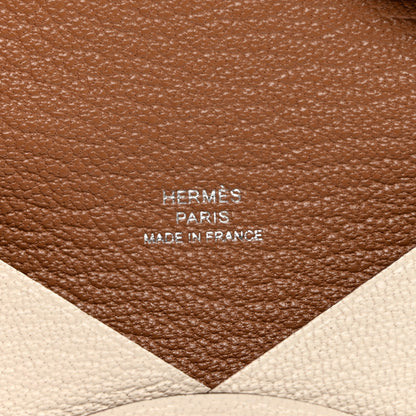 Hermes Chevre Mysore Verso Calvi Card Case Nata Quebracho 6 of 7