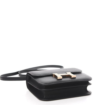 Hermes Epsom Constance 18 Black 4 of 10