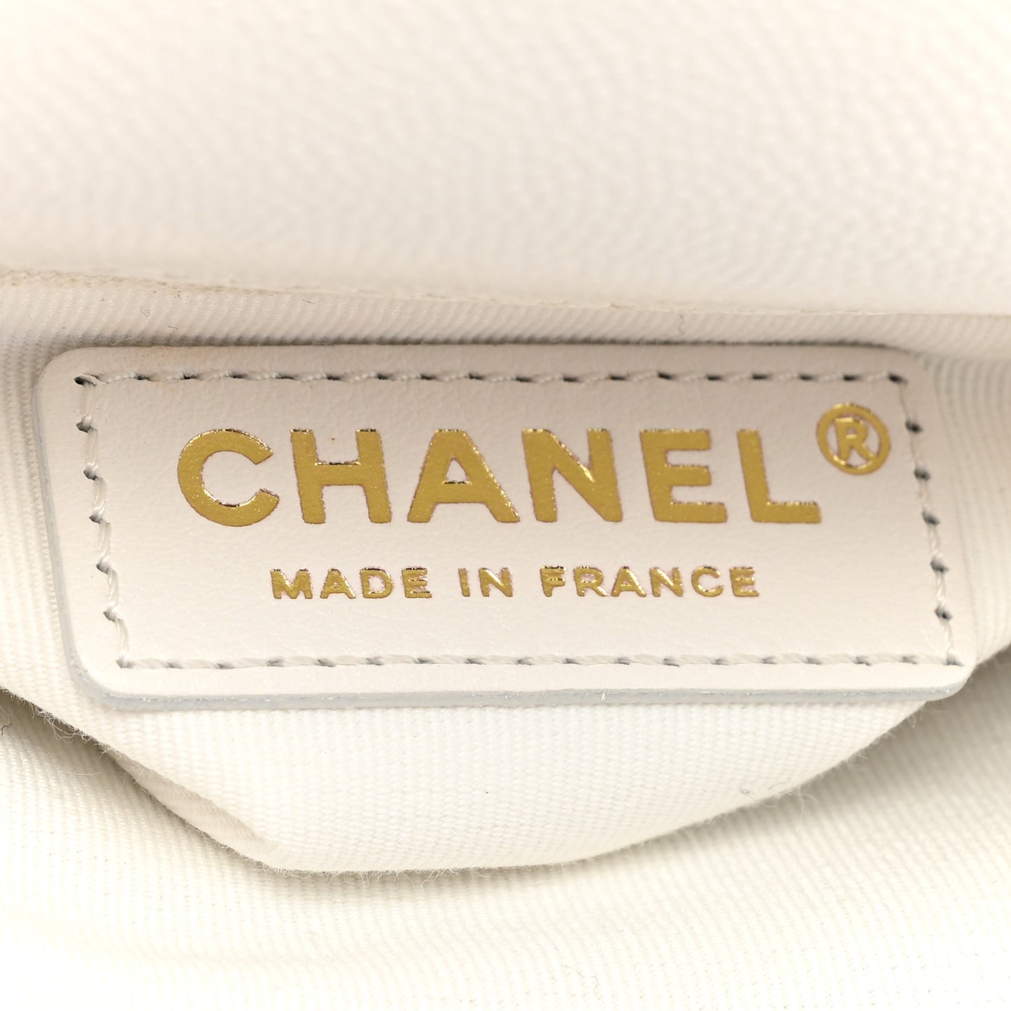 Caviar School Memory Mini Top Handle Flap White
