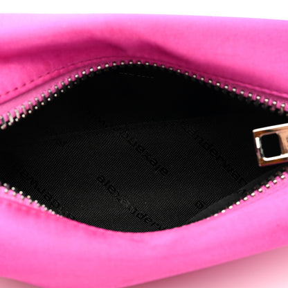 Alexander Wang Satin Crystal Heiress Pouch Lipstick Pink 5 of 9