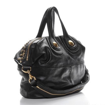 Givenchy Lambskin Studded Medium Nightingale Black 3 of 10