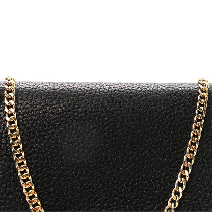 Chloe Grained Lambskin Drew Shoulder Bag Black 7 of 9