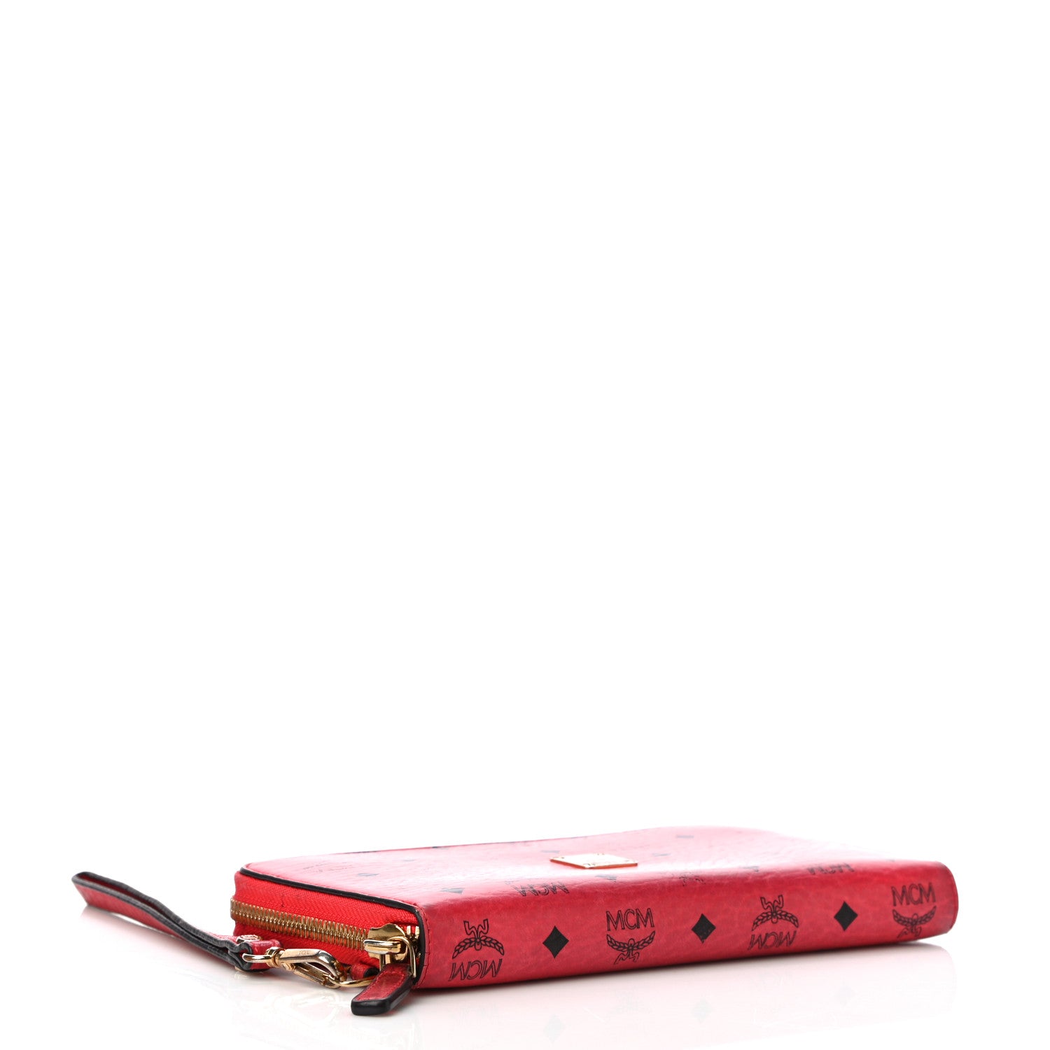 MCM Visetos Large Zip Around Wristlet Wallet 4 of 15