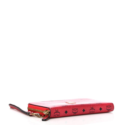 MCM Visetos Large Zip Around Wristlet Wallet 4 of 15