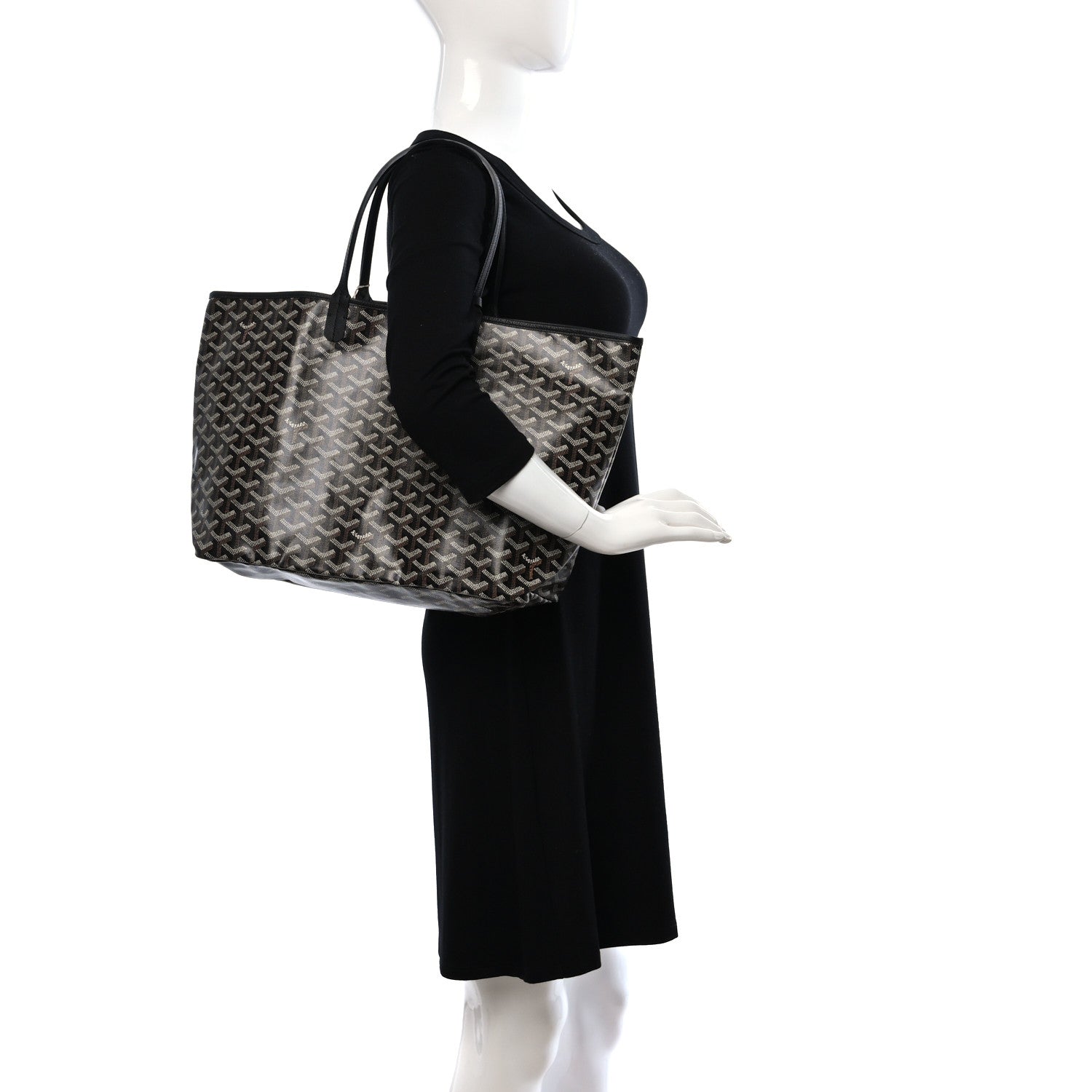 Goyard Goyardine Saint Louis PM Black 2 of 10