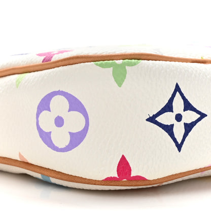 Louis Vuitton Monogram Multicolor Pochette Accessories White 10 of 11