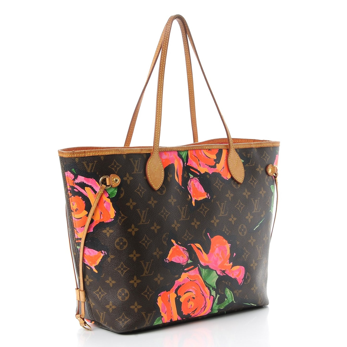 Monogram Roses Neverfull MM