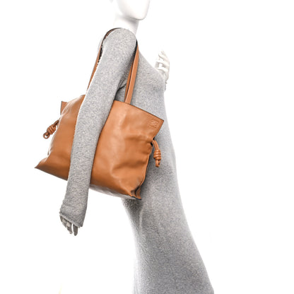 Loewe Calfskin Large Flamenco Knot Bag Warm Desert 2 of 9