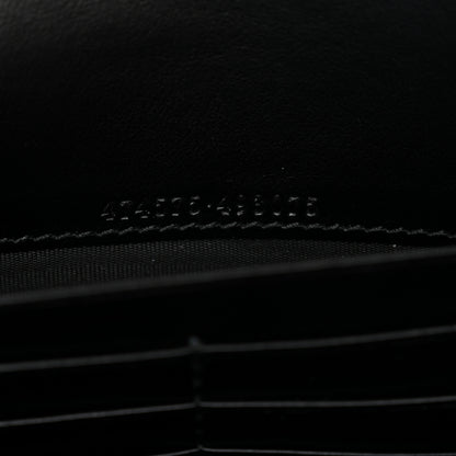 Gucci Calfskin Matelasse GG Marmont Chain Wallet Black 7 of 11