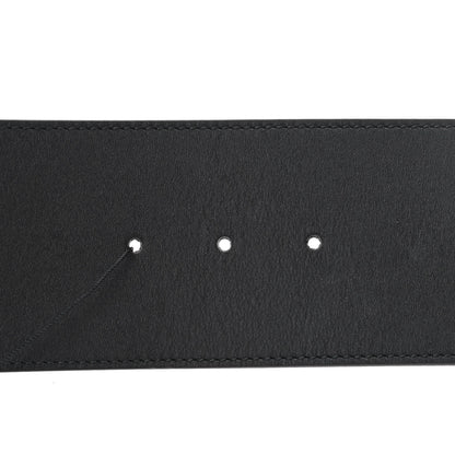Gucci Moon Calfskin Pearl Double G 70mm Belt 90 36 Black Cream 4 of 6