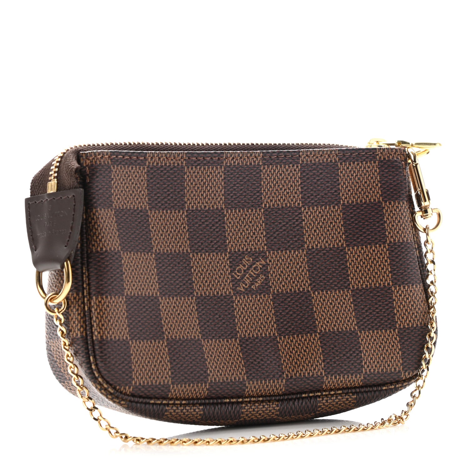 Louis Vuitton Damier Ebene Mini Pochette Accessories 3 of 7