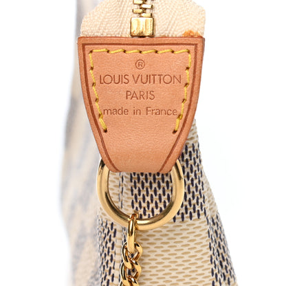Louis Vuitton Damier Azur Mini Pochette Accessories 6 of 7