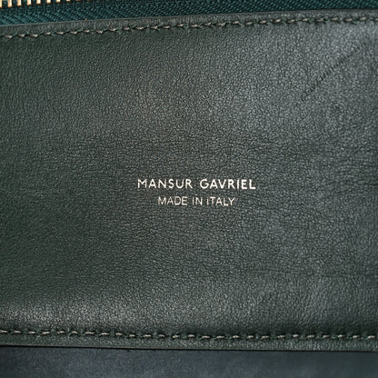 Mansur Gavriel Calfskin Mini Travel Crossbody Bag Moss 6 of 8