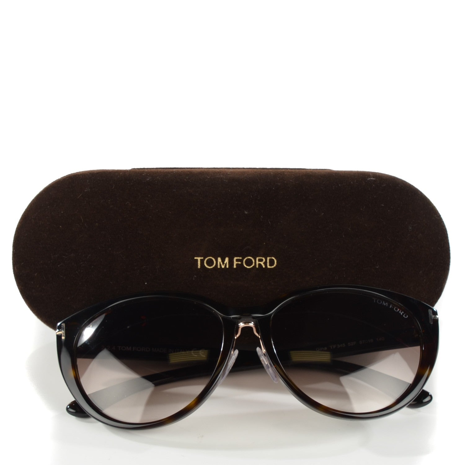 Tom Ford Gina TF 345 Sunglasses Brown 5 of 5
