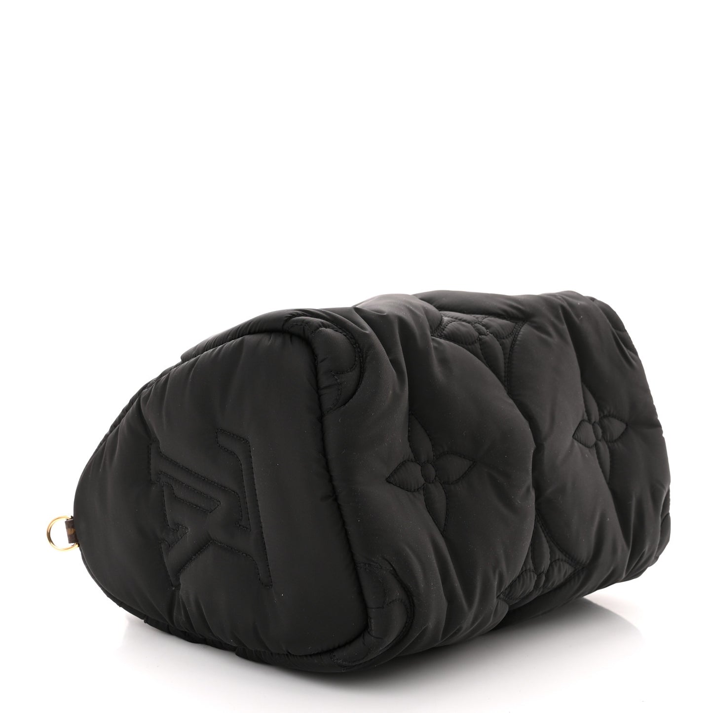 Econyl Mini Monogram Pillow Speedy Bandouliere 25 Black