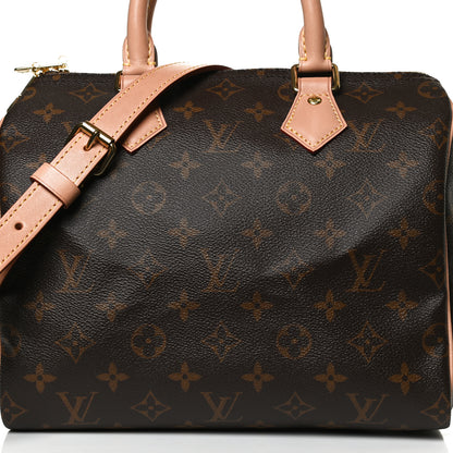 Louis Vuitton Monogram Speedy Bandouliere 25 8 of 12