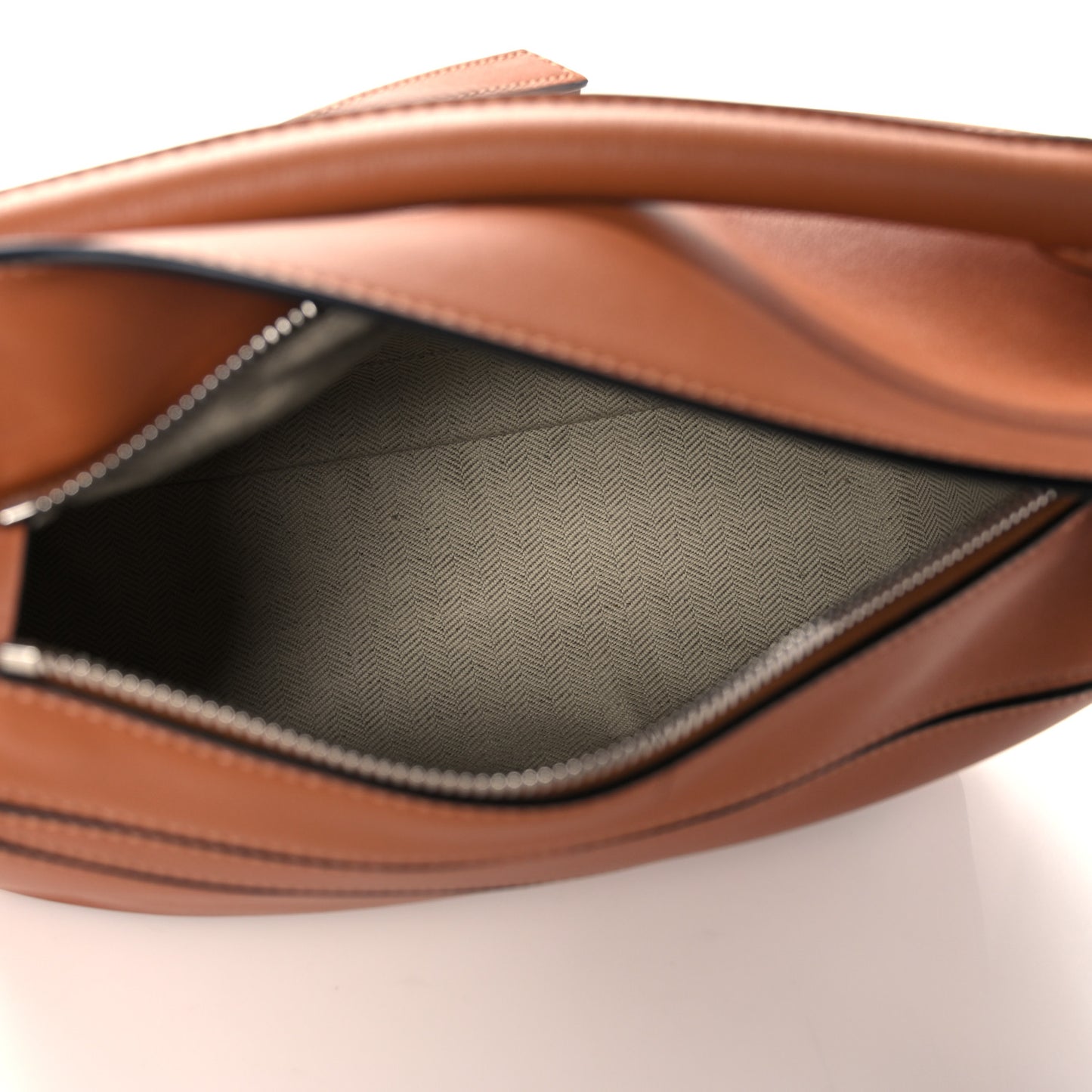 Calfskin Small Puzzle Bag Tan