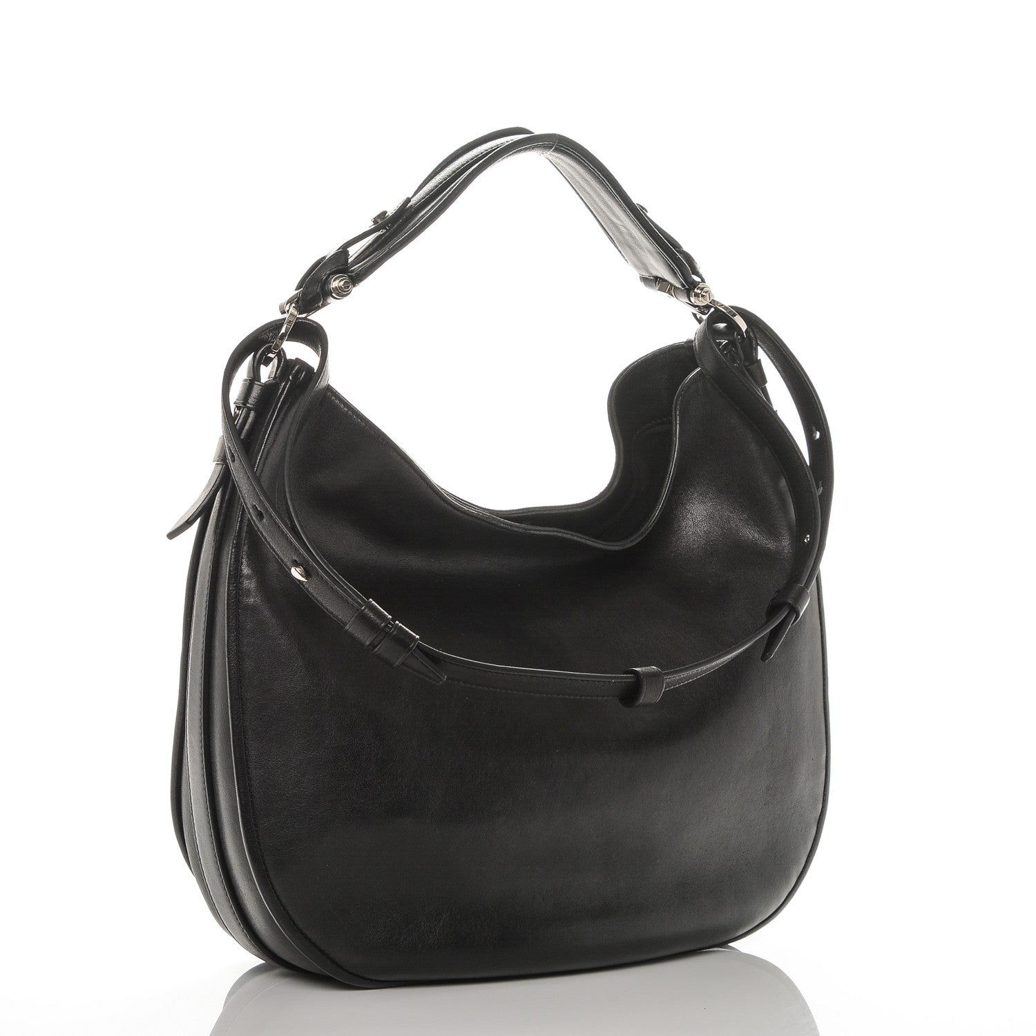 Givenchy Lambskin Medium Obsedia Hobo Black 3 of 6