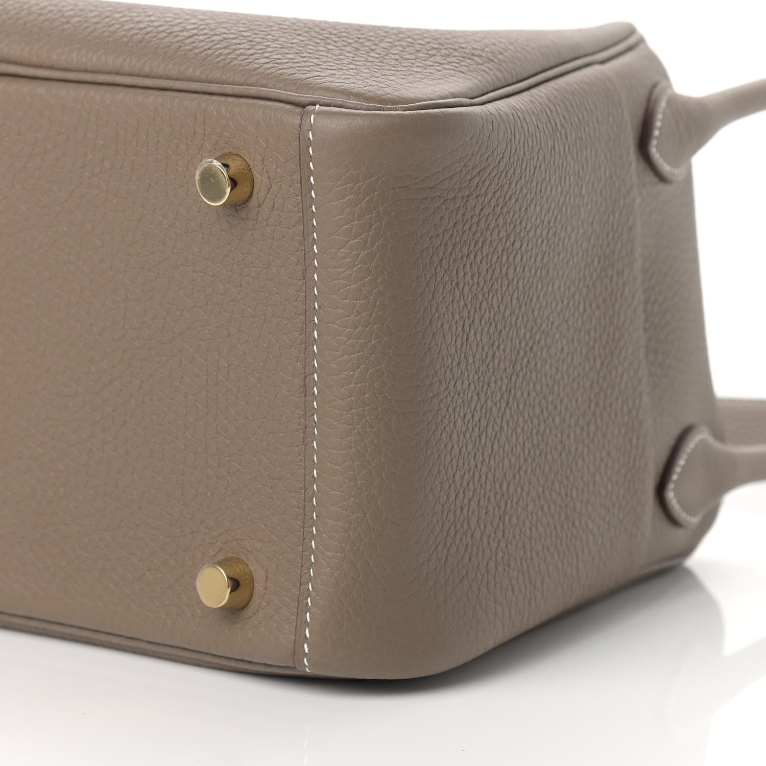 Hermes Taurillon Clemence Lindy 26 Etoupe 9 of 9