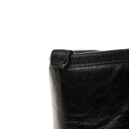 Chanel Glazed Calfskin Medium Deauville Tote Black 14 of 15