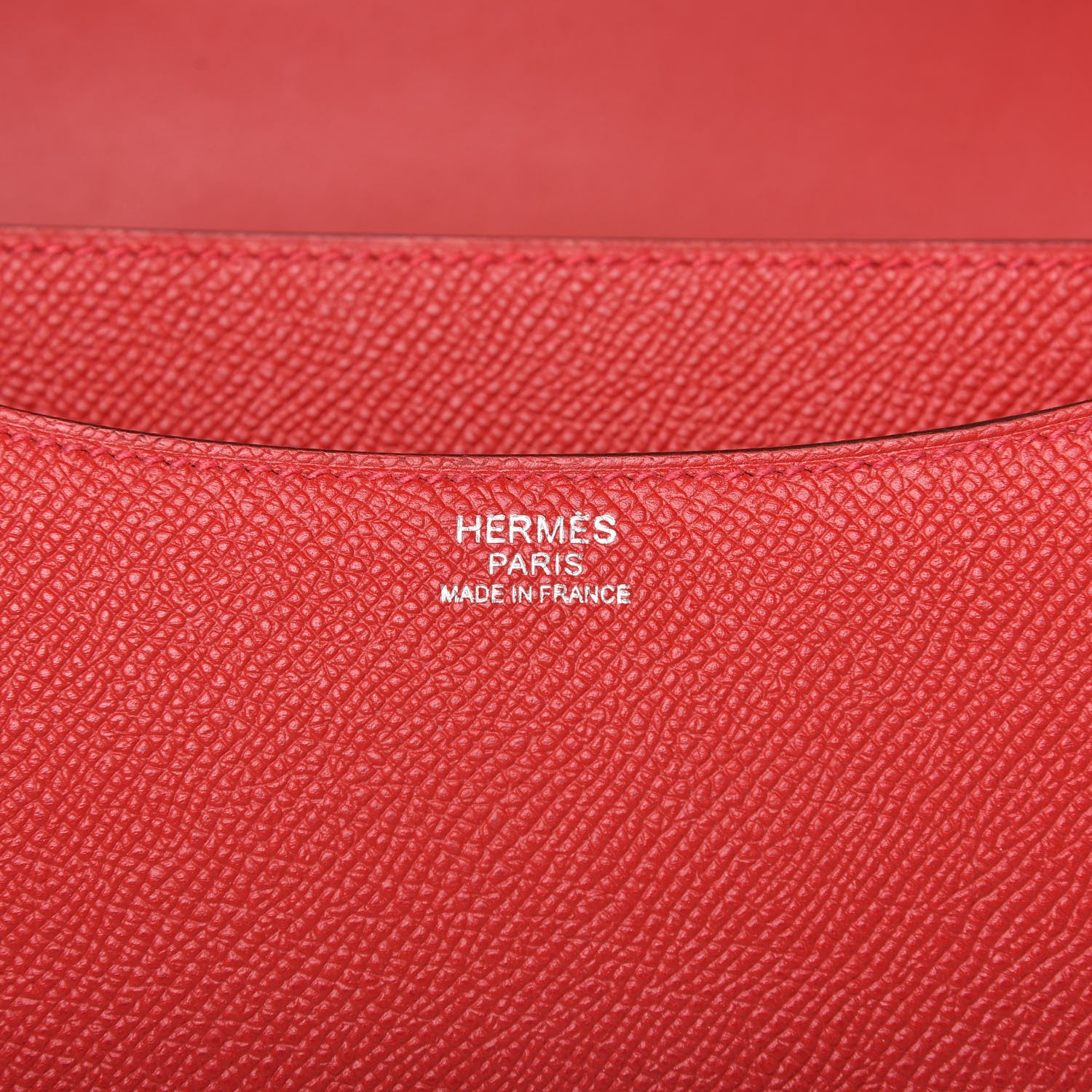Hermes Epsom Constance 24 Rouge Casaque 8 of 11