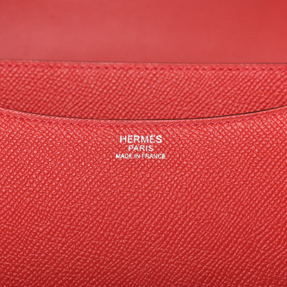 Hermes Epsom Constance 24 Rouge Casaque 8 of 11