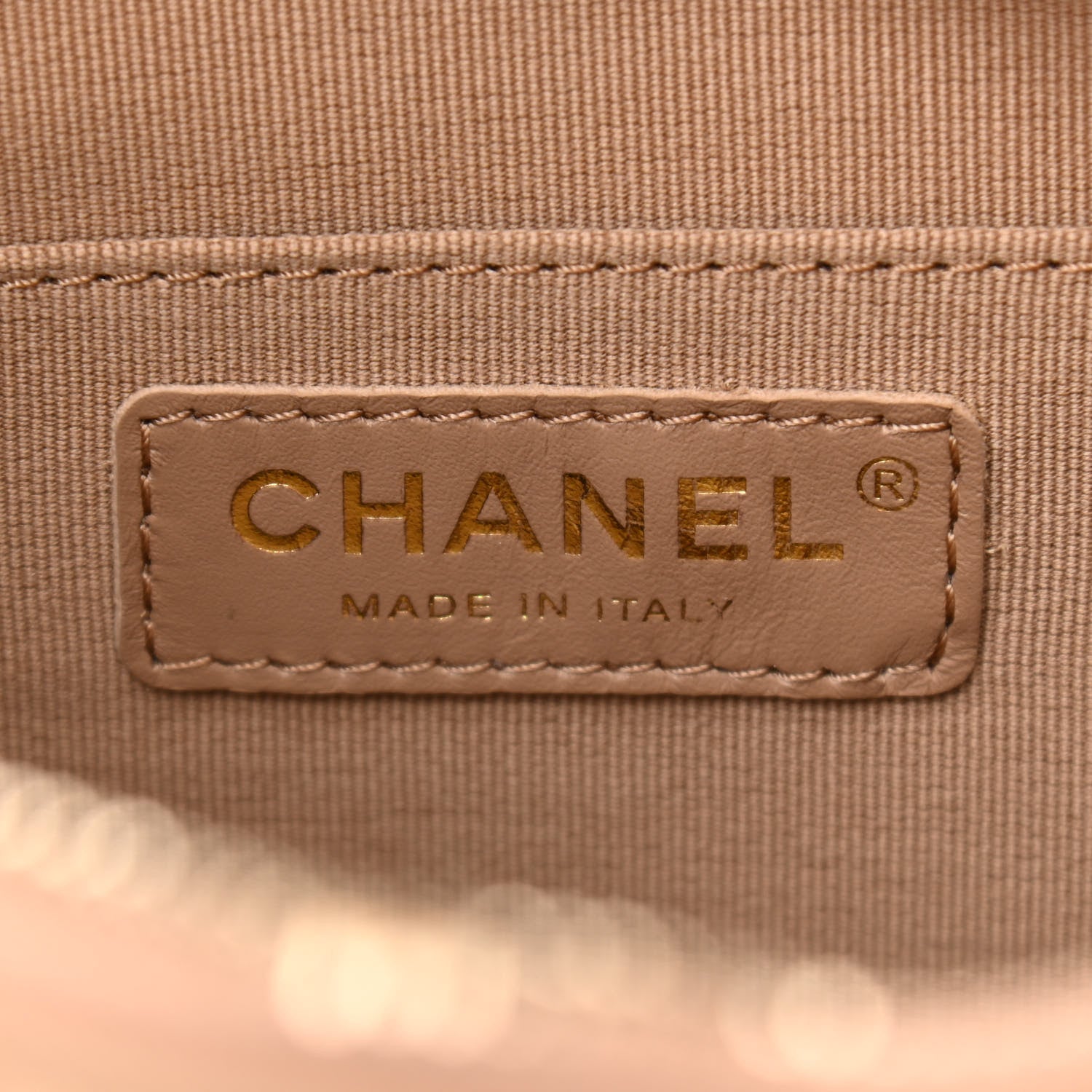 Chanel Lambskin Quilted Hobo Beige 6 of 11