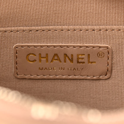 Chanel Lambskin Quilted Hobo Beige 6 of 11