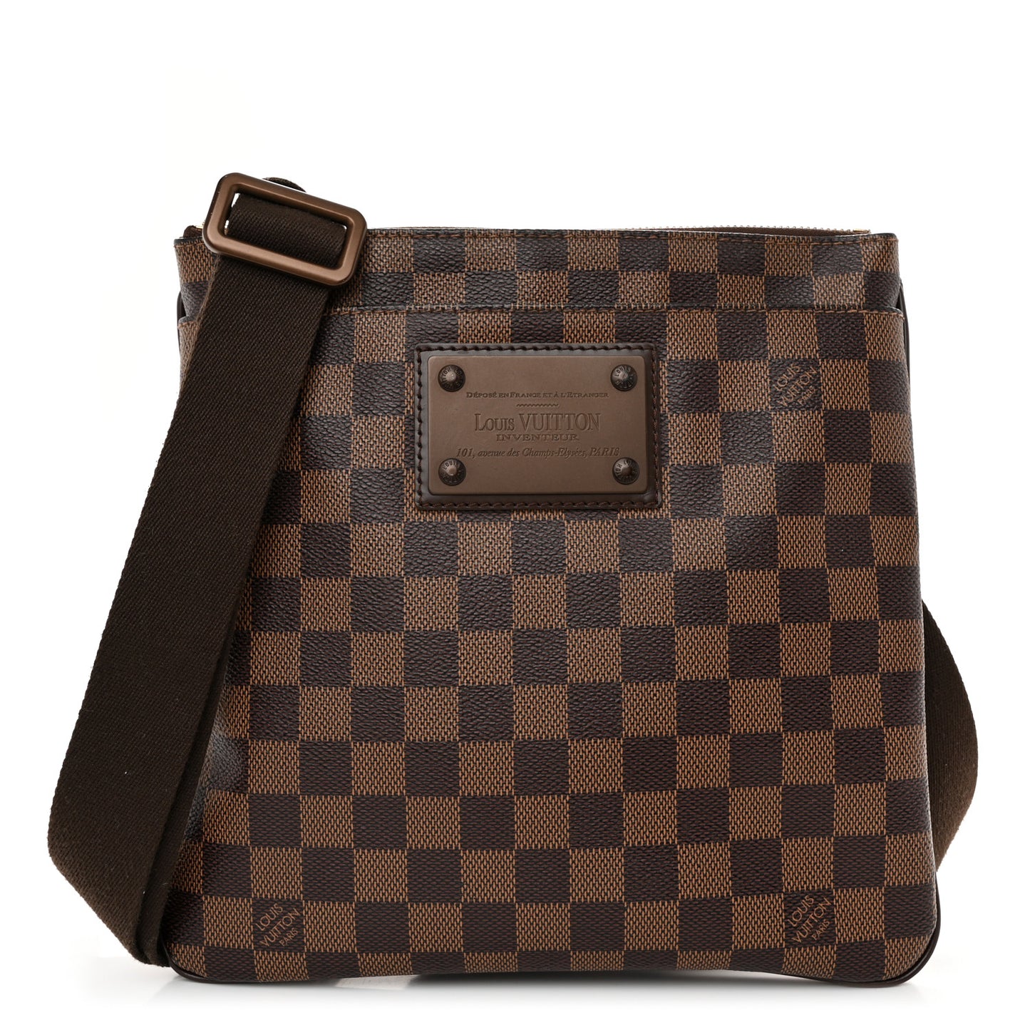 Damier Ebene Brooklyn Flat Pochette