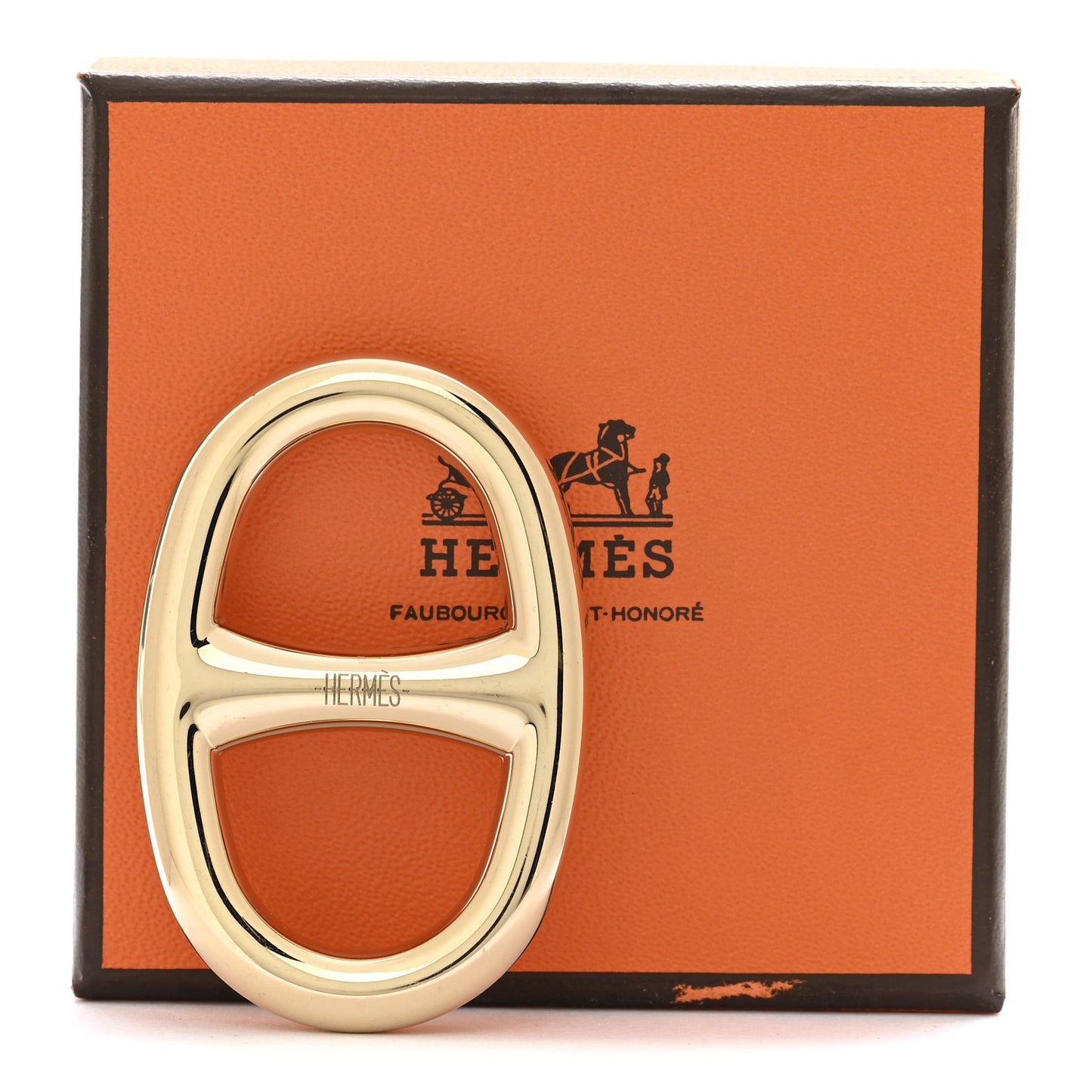 Permabrass Chaine D'ancre Scarf Ring