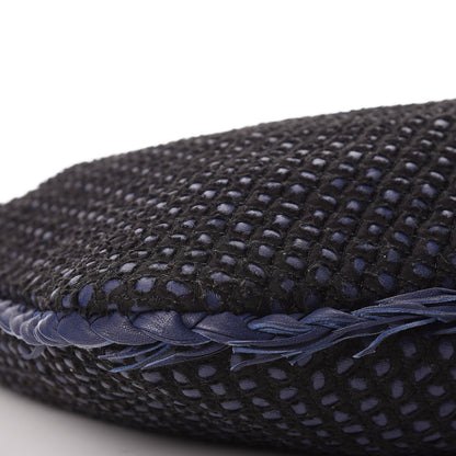 Bottega Veneta Nappa Silk Mini Ponza Devore Fuzzy Hobo Indigo 9 of 10