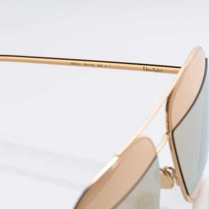 Christian Dior Split 1 Aviator Sunglasses Rose Gold 5 of 8