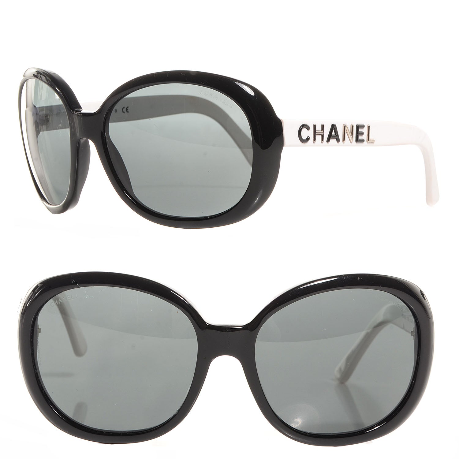 Chanel Sunglasses 5138 Black White | 1 of 6
