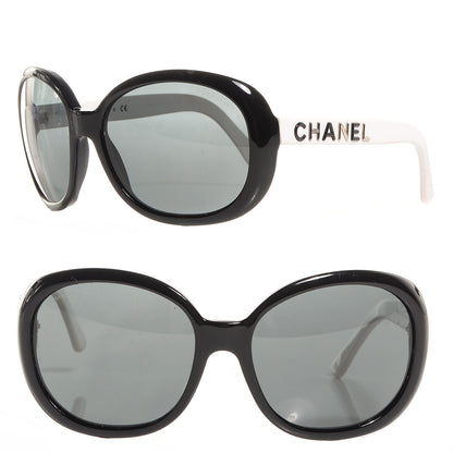 Chanel Sunglasses 5138 Black White | 1 of 6