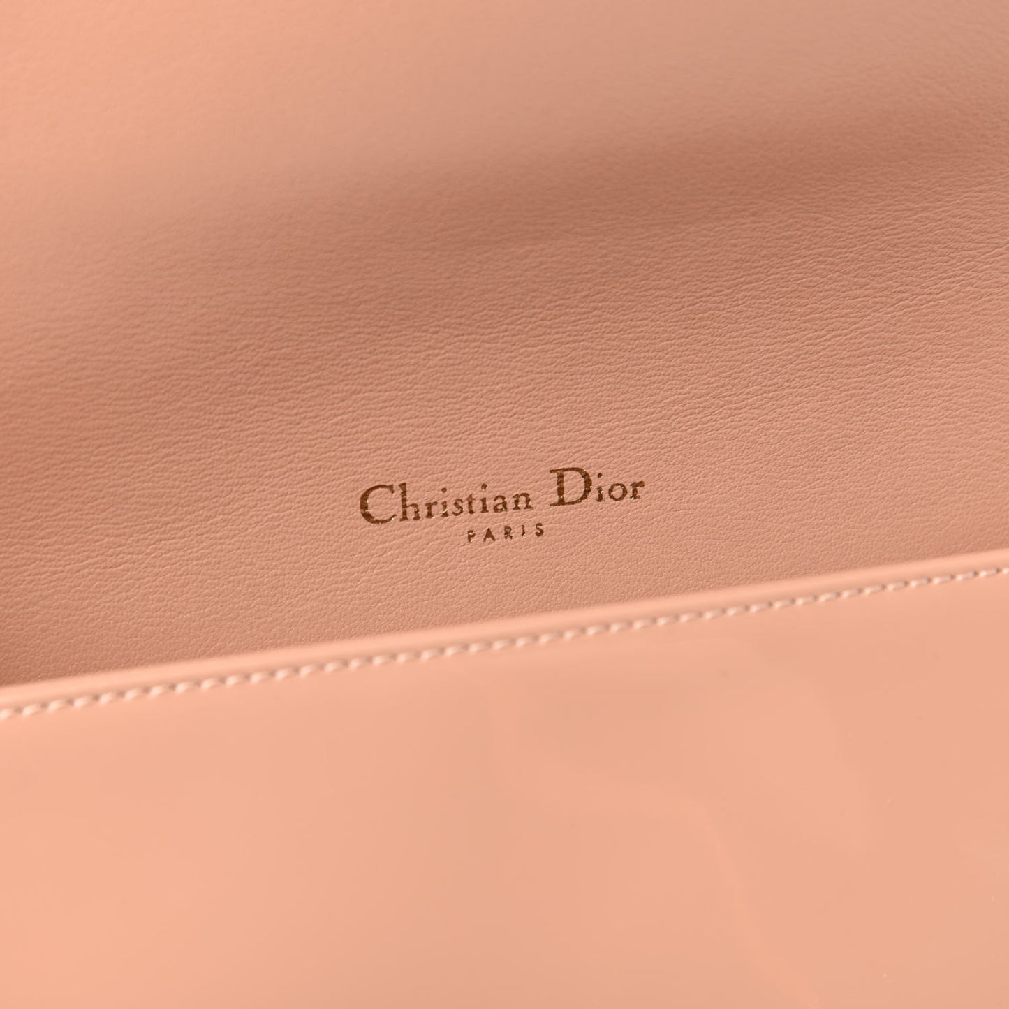 Patent Cannage Lady Dior Convertible Clutch Rose Des Vents