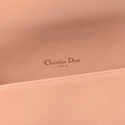 Christian Dior Patent Cannage Lady Dior Convertible Clutch Rose Des Vents 8 of 10