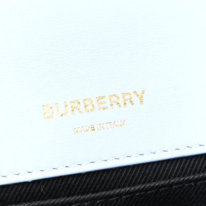 Burberry Lambskin Quilted Small Lola Bag Pale Blue 6 of 12