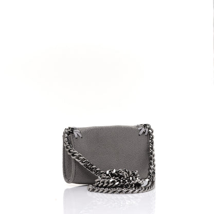 Stella McCartney Shaggy Deer Micro Falabella Tote Grey 2 of 8