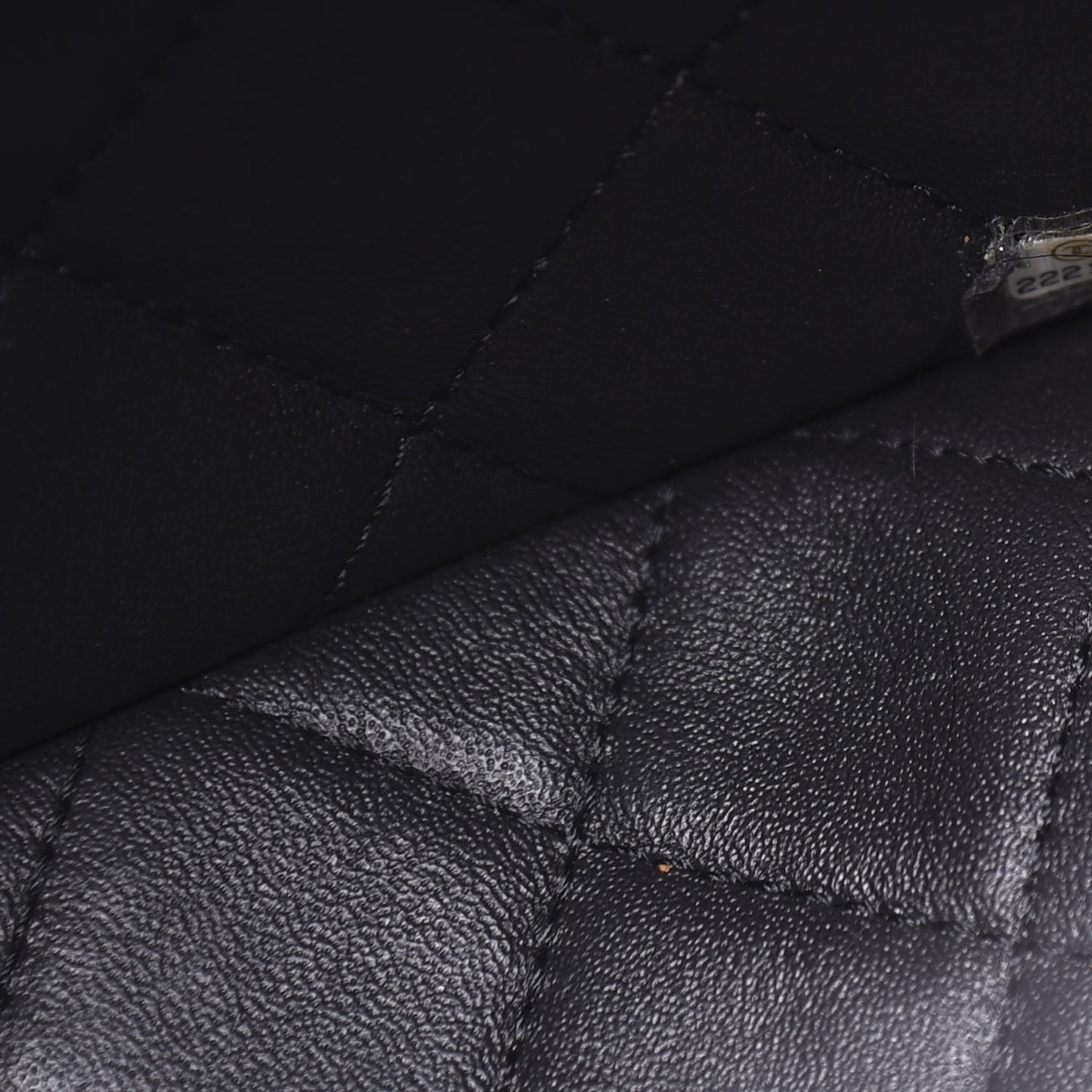 Calfskin Stitched Large Urban Luxury Drawstring Backpack Black