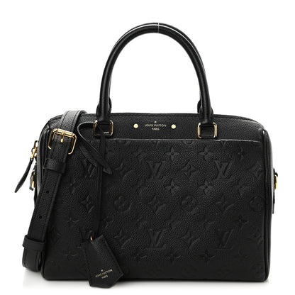 Louis Vuitton Empreinte Speedy Bandouliere 25 NM Black 1 of 8